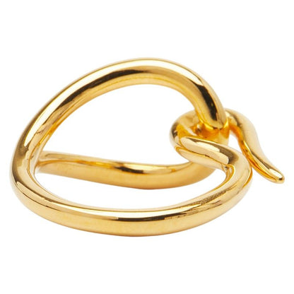 Hermes Jumbo Gold Plated Ladies Hermes