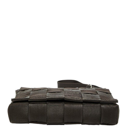 Bottega Veneta Intrecciato Brown Canvas Women's Bottega Veneta