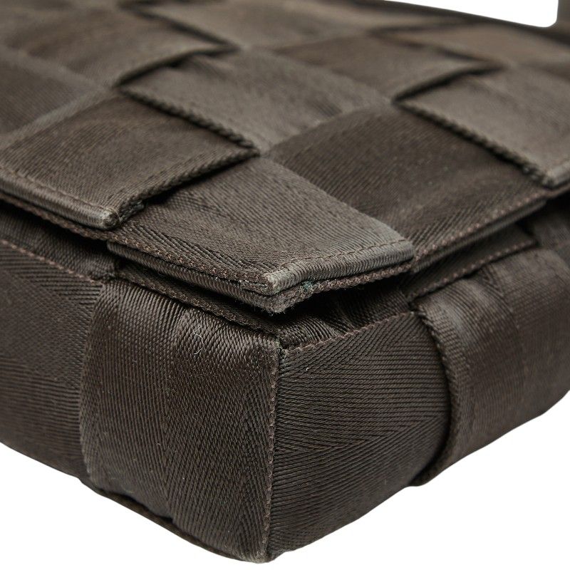 Bottega Veneta Intrecciato Brown Canvas Women's Bottega Veneta