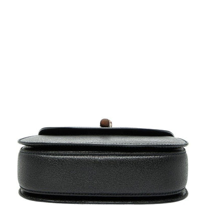 Gucci Bamboo Handbag Shoulder Bag 2WAY 000 2113 Black Leather Ladies Gucci