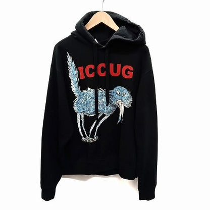 Gucci Pullover Hoodie 646953 Xjdjn Reya Hartas Iccug S Black AA