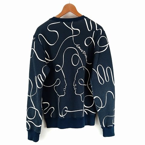 Louis Vuitton Fragment Sweatshirt M Blue AA