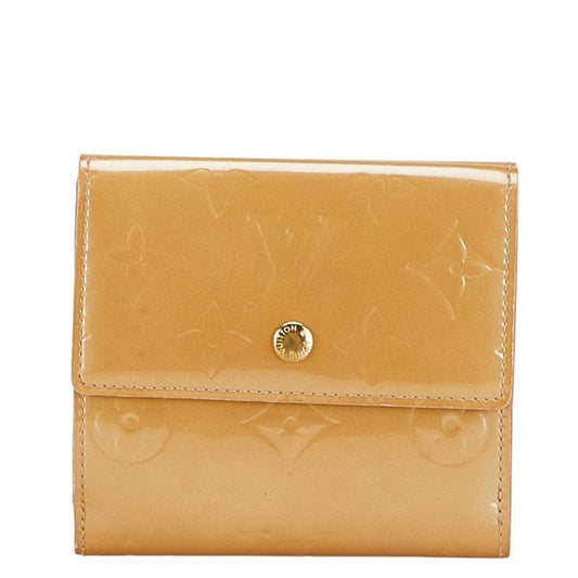 Louis Vuitton Monogram Vernis Porte Monet Vier Carte Cles Di Fold Wallet