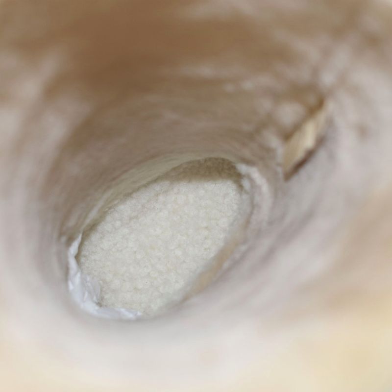 Chanel Sport Line Mouton Boots Suede Coco Mark 36 Gray G26539 AA