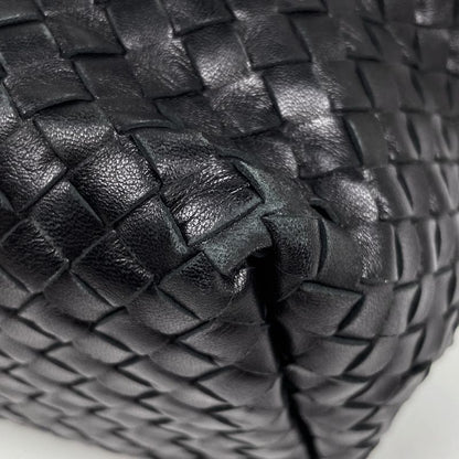 Bottega Venetaveneta Intrecciato Handbag Nappa Handbag Leather Black Women