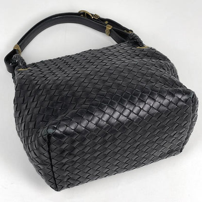 Bottega Venetaveneta Intrecciato Handbag Nappa Handbag Leather Black Women