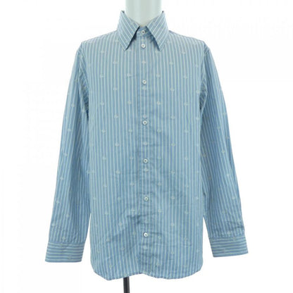 Gucci GG Striped Fil Coupe Cotton Shirt 625888 Zafxs Shirt