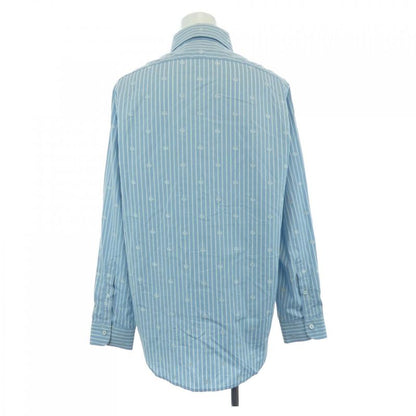 Gucci GG Striped Fil Coupe Cotton Shirt 625888 Zafxs Shirt