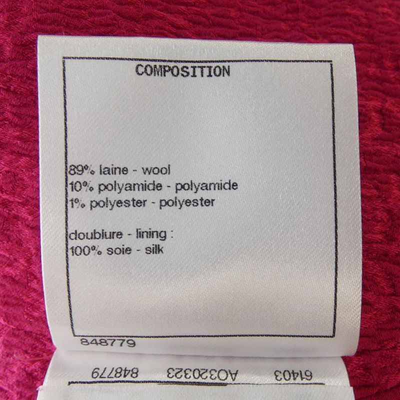 Chanel P71724v63171 Collarless Jacket