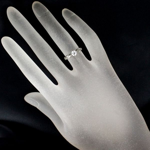 Chanel Matelasse Diamond 030ct F-vvs2 Ring Pt950 47