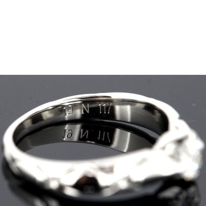 Chanel Matelasse Diamond 030ct F-vvs2 Ring Pt950 47