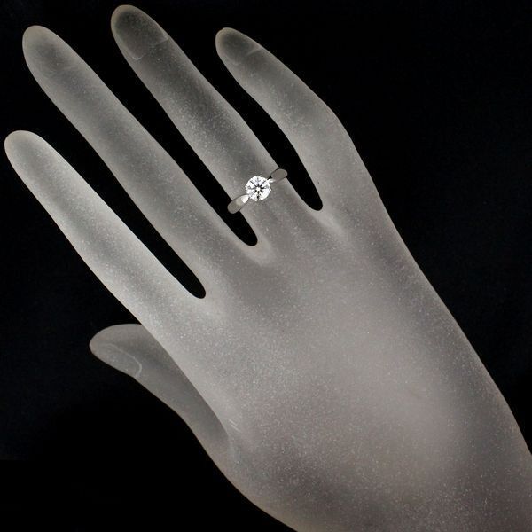 Tiffany & Co Harmony 064ct Diamond Ring E-vvs2-3ex Pt950