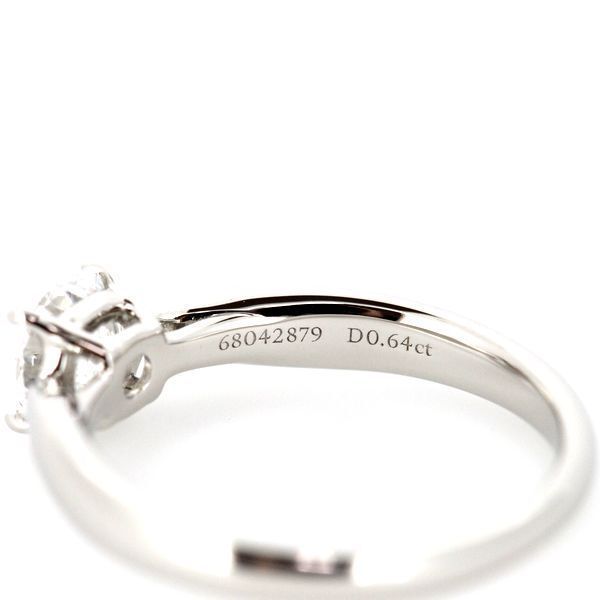 Tiffany & Co Harmony 064ct Diamond Ring E-vvs2-3ex Pt950