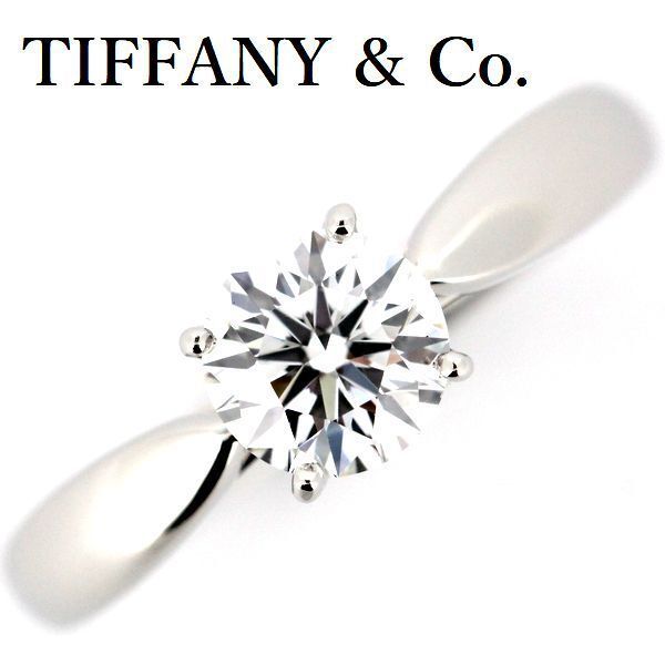 Tiffany & Co Harmony 064ct Diamond Ring E-vvs2-3ex Pt950