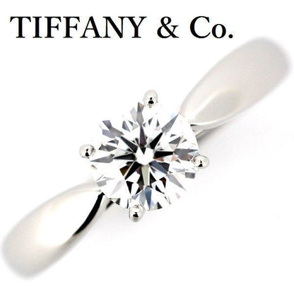Tiffany & Co Harmony 064ct Diamond Ring E-vvs2-3ex Pt950