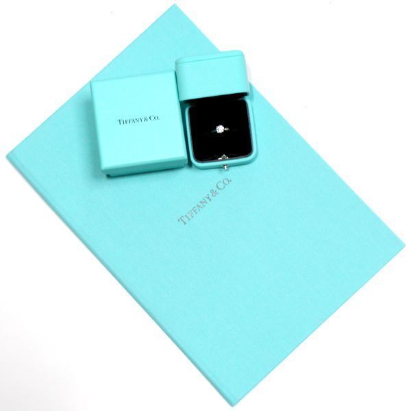 Tiffany & Co Harmony 064ct Diamond Ring E-vvs2-3ex Pt950