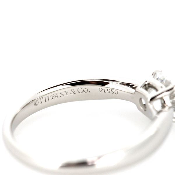 Tiffany & Co Harmony 064ct Diamond Ring E-vvs2-3ex Pt950