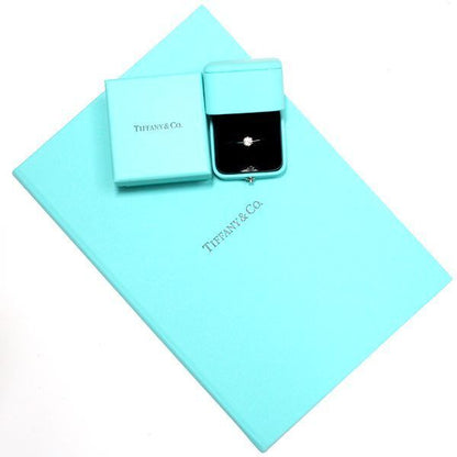 Tiffany & Co Solitaire 065ct Diamond Ring I-vs2-3ex Pt950