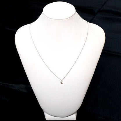 Tiffany & Co Stud 030ct G-vs1-ex Diamond Necklace Pt950