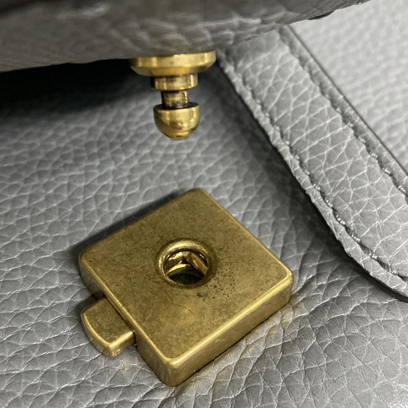 Gucci Handbag GG Marmont 442622 Grey Leather