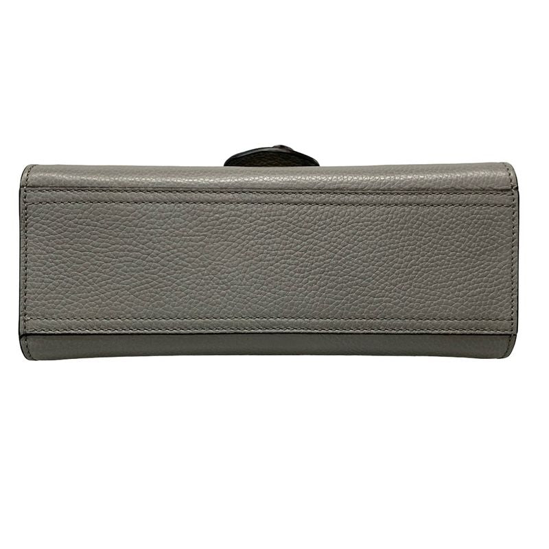 Gucci Handbag GG Marmont 442622 Grey Leather