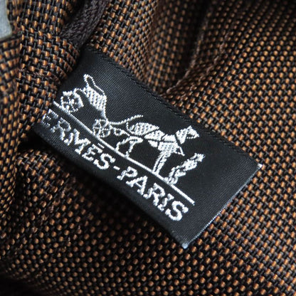 Hermes Yale Line MM Silver Hardware With Cadena Key Serie Button Canvas Handbag