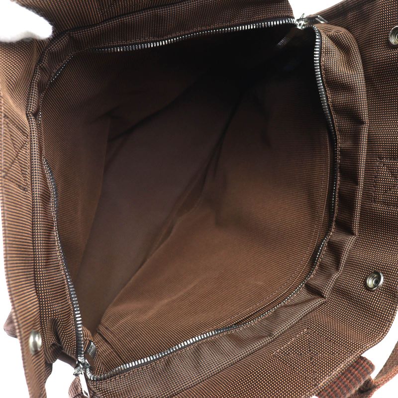 Hermes Yale Line MM Silver Hardware With Cadena Key Serie Button Canvas Handbag