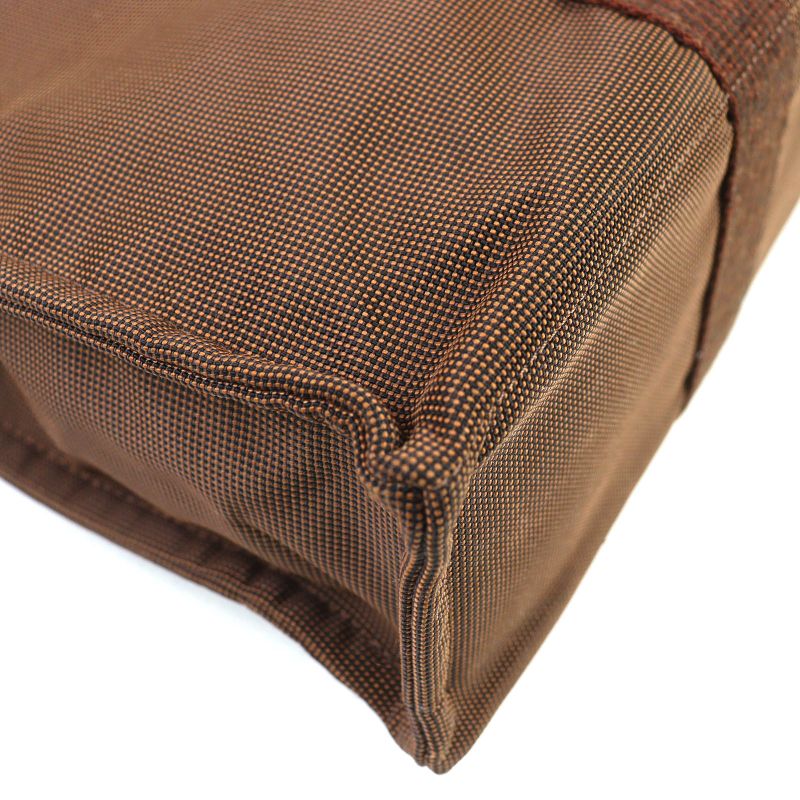 Hermes Yale Line MM Silver Hardware With Cadena Key Serie Button Canvas Handbag