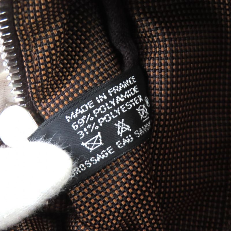 Hermes Yale Line MM Silver Hardware With Cadena Key Serie Button Canvas Handbag