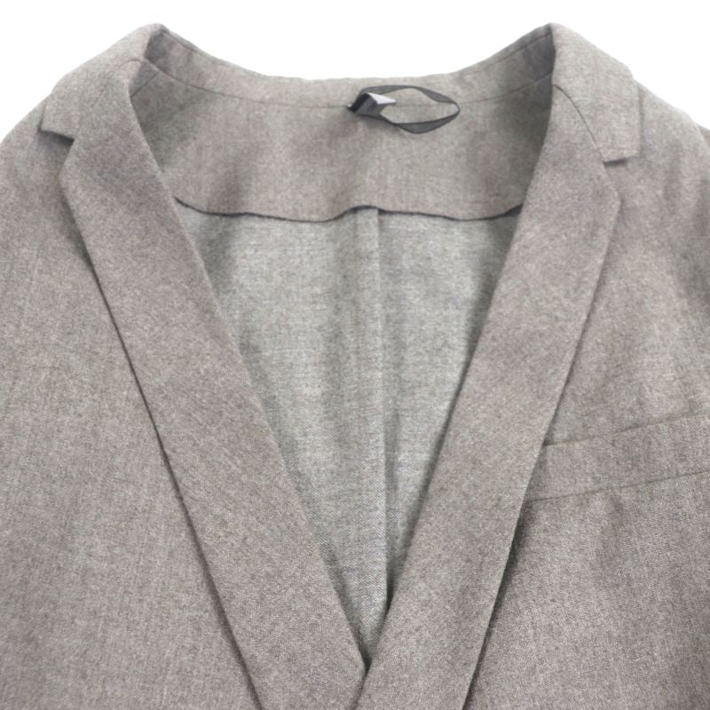  DIOR Homme DIOR Homme 0h4124211481 100% Wool Tailored Jacket With Belt Gray