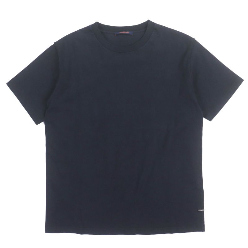  Louis Vuitton 24SS Inside-out Crew Neck With Logo Plate Short