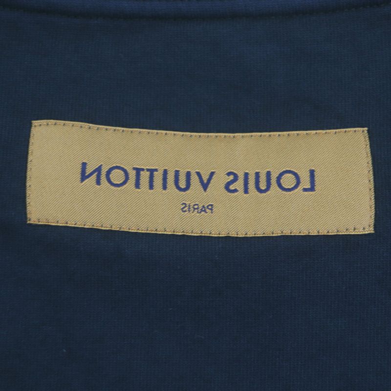  Louis Vuitton 24SS Inside-out Crew Neck With Logo Plate Short