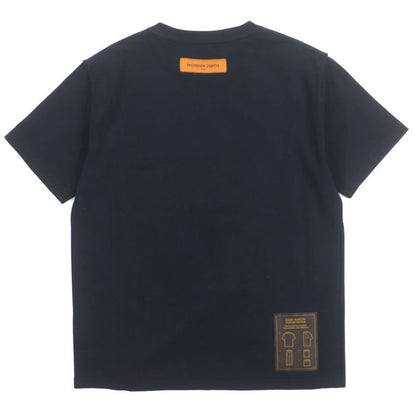  Louis Vuitton 24SS Inside-out Crew Neck With Logo Plate Short