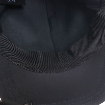 Prada 2hc274 Re-nylon Nylon Leather Use Triangle Logo Plate Hat Black XL Made