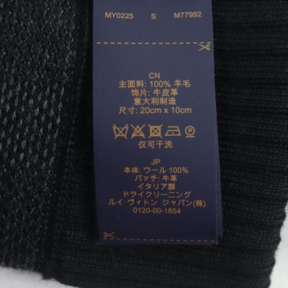  Louis Vuitton 2025 M77992 Neo Petit Damier 100% Wool Leather Patched Gloves