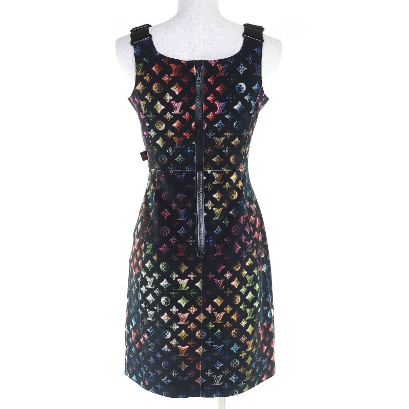 Louis Vuitton 22SS Neon Mahina Monogram Fitted Dress Neon Mahina Monogram
