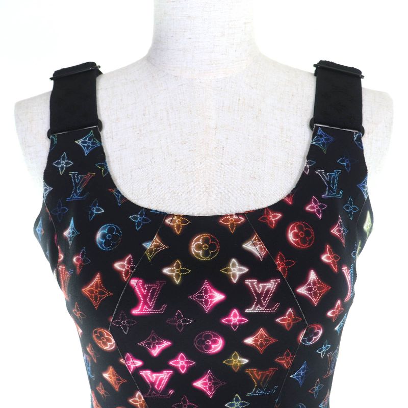 Louis Vuitton 22SS Neon Mahina Monogram Fitted Dress Neon Mahina Monogram