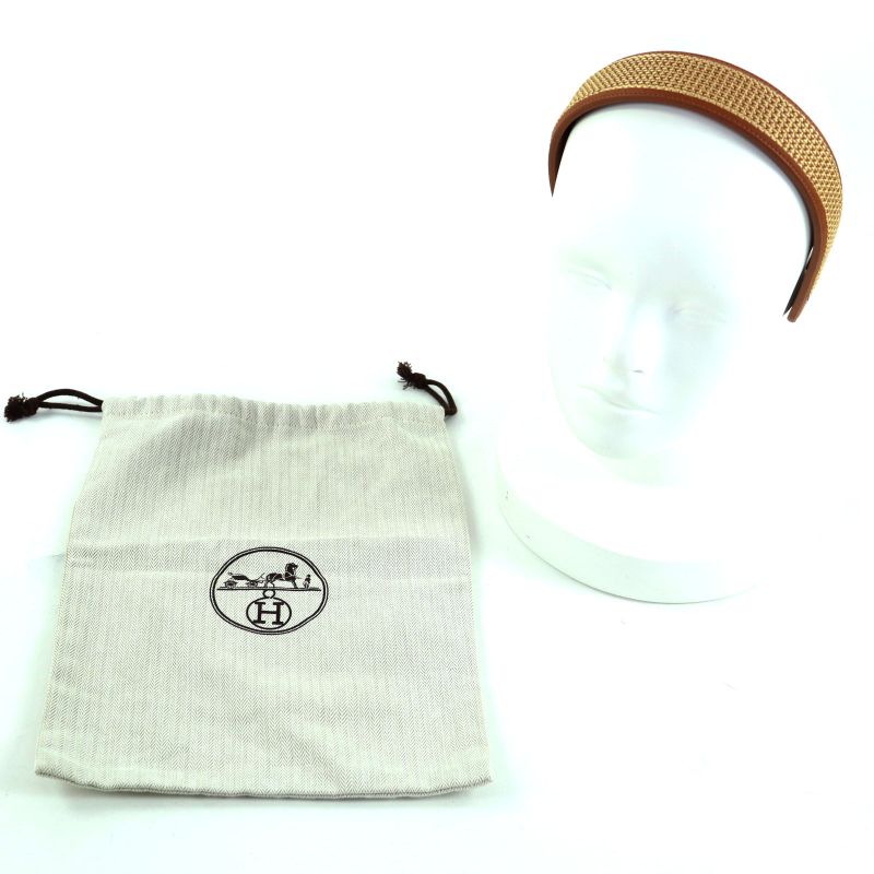 Hermes Elizabeth Catsuit Gold Swift Serie Silver Hardware Headband Hair