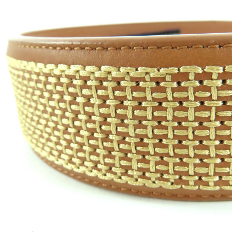 Hermes Elizabeth Catsuit Gold Swift Serie Silver Hardware Headband Hair