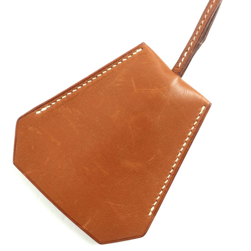 Hermes Vintage Margiela Period Leather Clochette Necklace Pendant Accessory