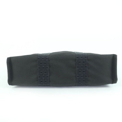 Hermes Yale Line MM Serie Hardware Canvas Tote Handbag Gray Made In France Women