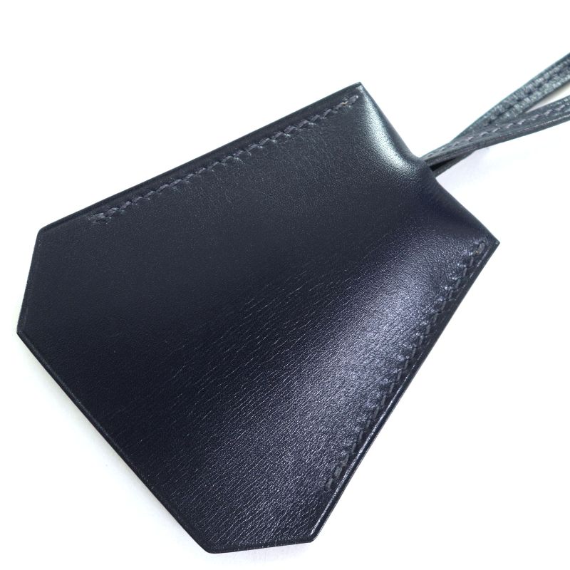 Hermes Vintage Margiela Period Leather Clochette Necklace Pendant Accessory