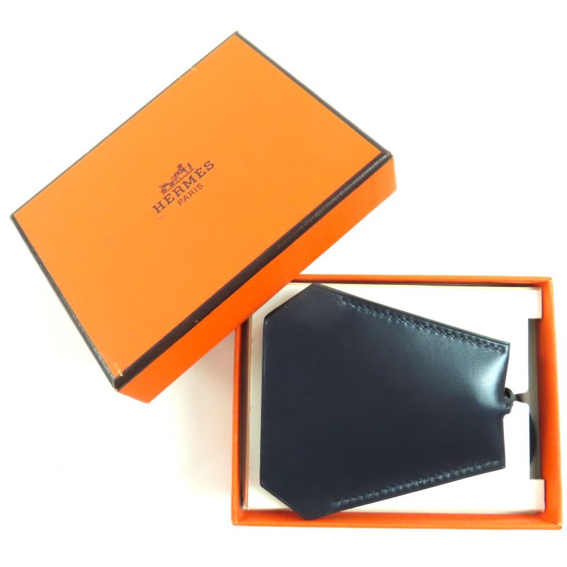 Hermes Vintage Margiela Period Leather Clochette Necklace Pendant Accessory