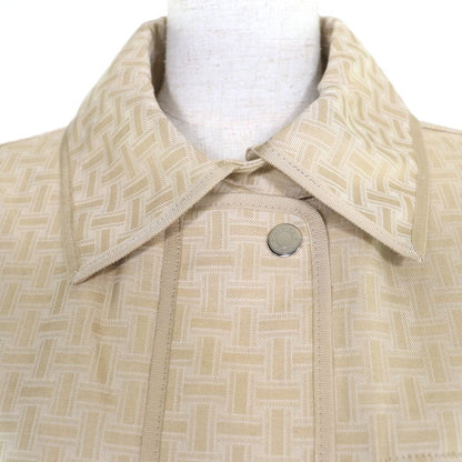 Hermes 22AW 2h0117dp Cotton Rayon Silver Hardware Serie Button H Mosaic With