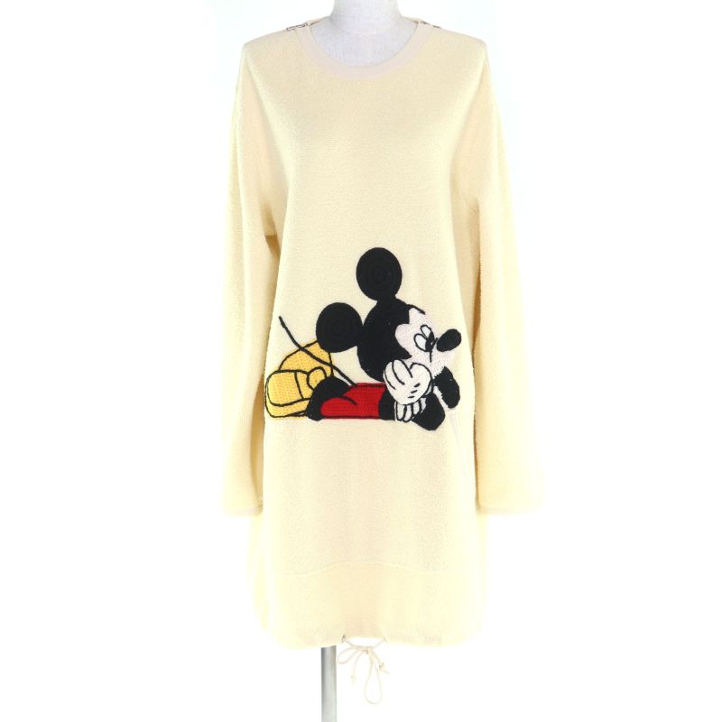 Gucci×disney Gucci×disney 606143 Mickey Mouse Logo Embroidery Cotton Long