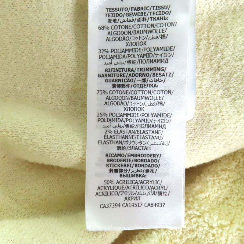 Gucci×disney Gucci×disney 606143 Mickey Mouse Logo Embroidery Cotton Long