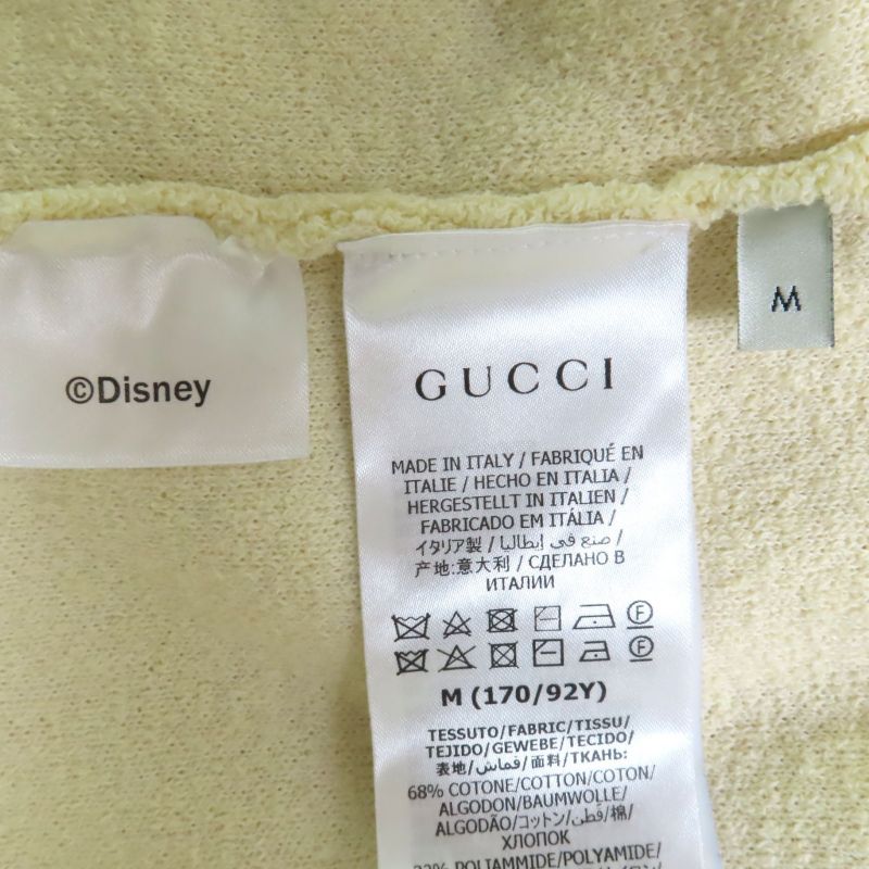 Gucci×disney Gucci×disney 606143 Mickey Mouse Logo Embroidery Cotton Long
