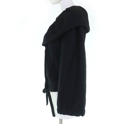 Louis Vuitton Wool Mohair Lined Monogram Logo Button Jacket Black 34 Made In