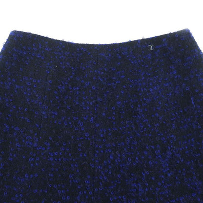 CHANEL Vintage 02A P20280 Mohair Mix Jacket With Coco Mark And Owl Button