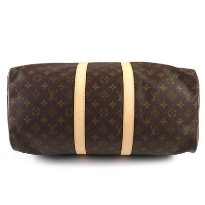 Louis Vuitton M41428 Monogram Keepall 45 Travel Bag With Keys And Cadenas Brown